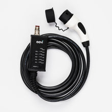 Lataa kuva Galleria-katseluun, Eevi Pro Type 2 matkalaturi, 11 kW, Tesla-napilla